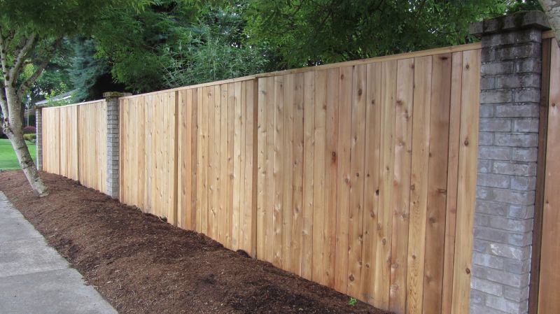 Cedar Fencing Installation