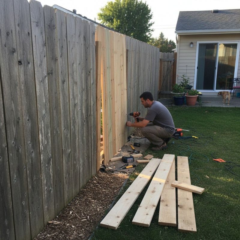 Composite Fence Repair