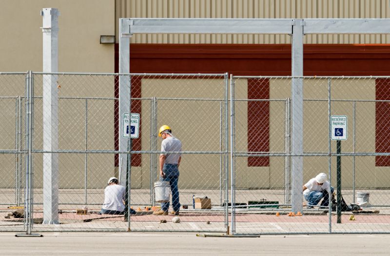 Boundary Fence Installation detail