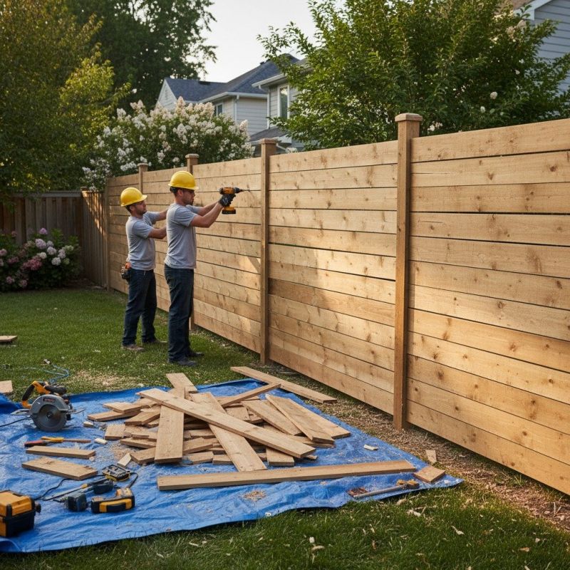 Privacy Fence Gate Repair